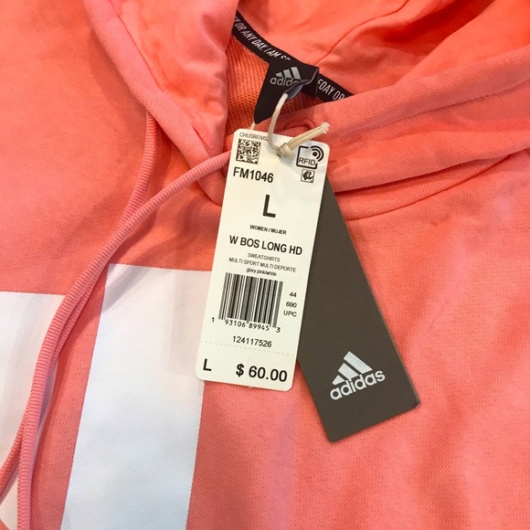 ADIDAS Badge of Sport Long Hoodie - Picture 4 of 4